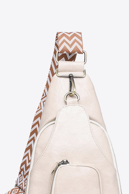 Adored Take A Trip PU Leather Sling Bag - Premium Crossbody Bag from Trendsi - Just $45.99! Shop now at Handbags Specialist Headquarter
