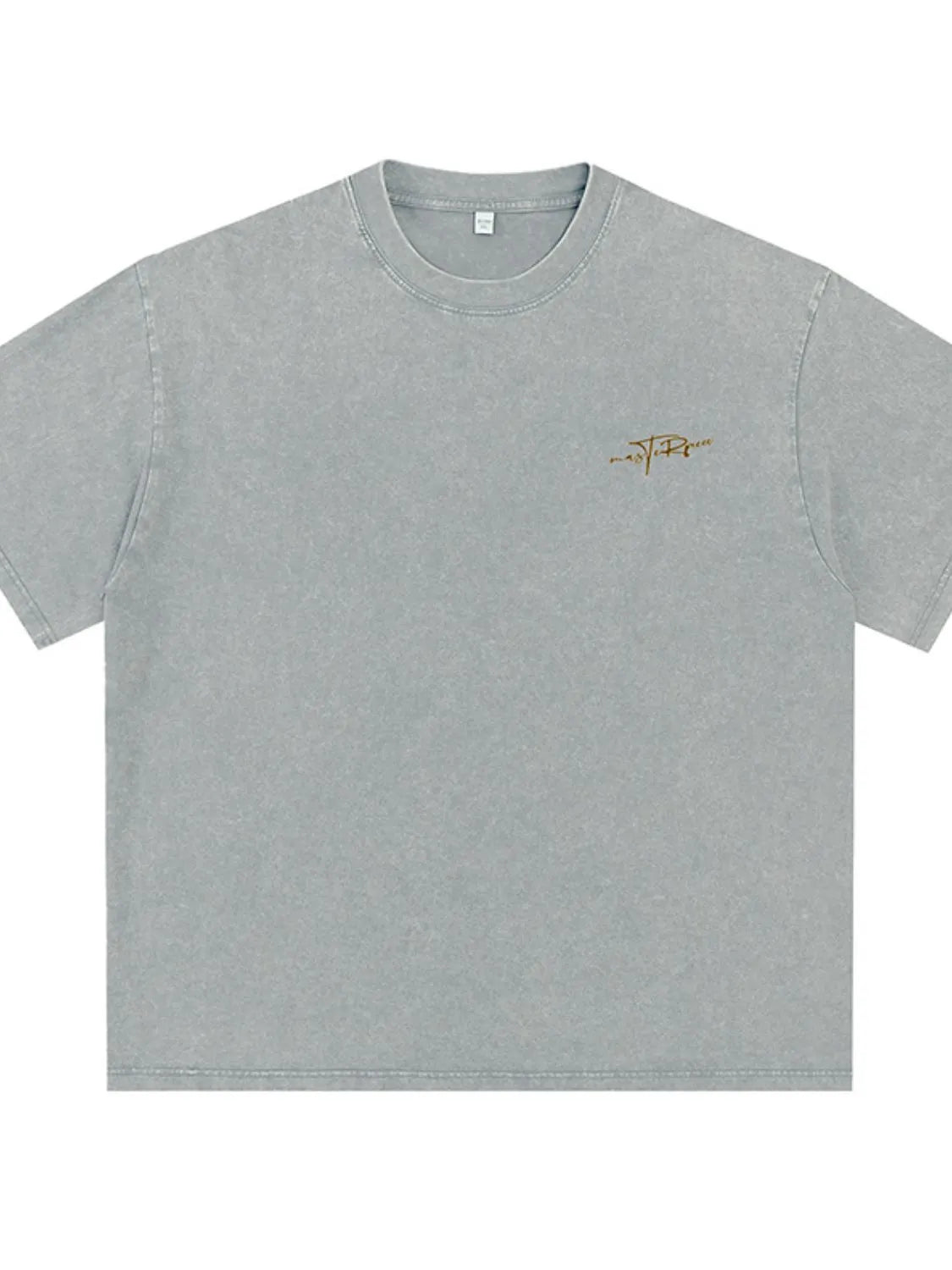 Men's Plus Size Round Neck Letter Graphic T-Shirt - Premium Men's T-Shirt from Trendsi - Just $27.99! Shop now at Handbags Specialist Headquarter