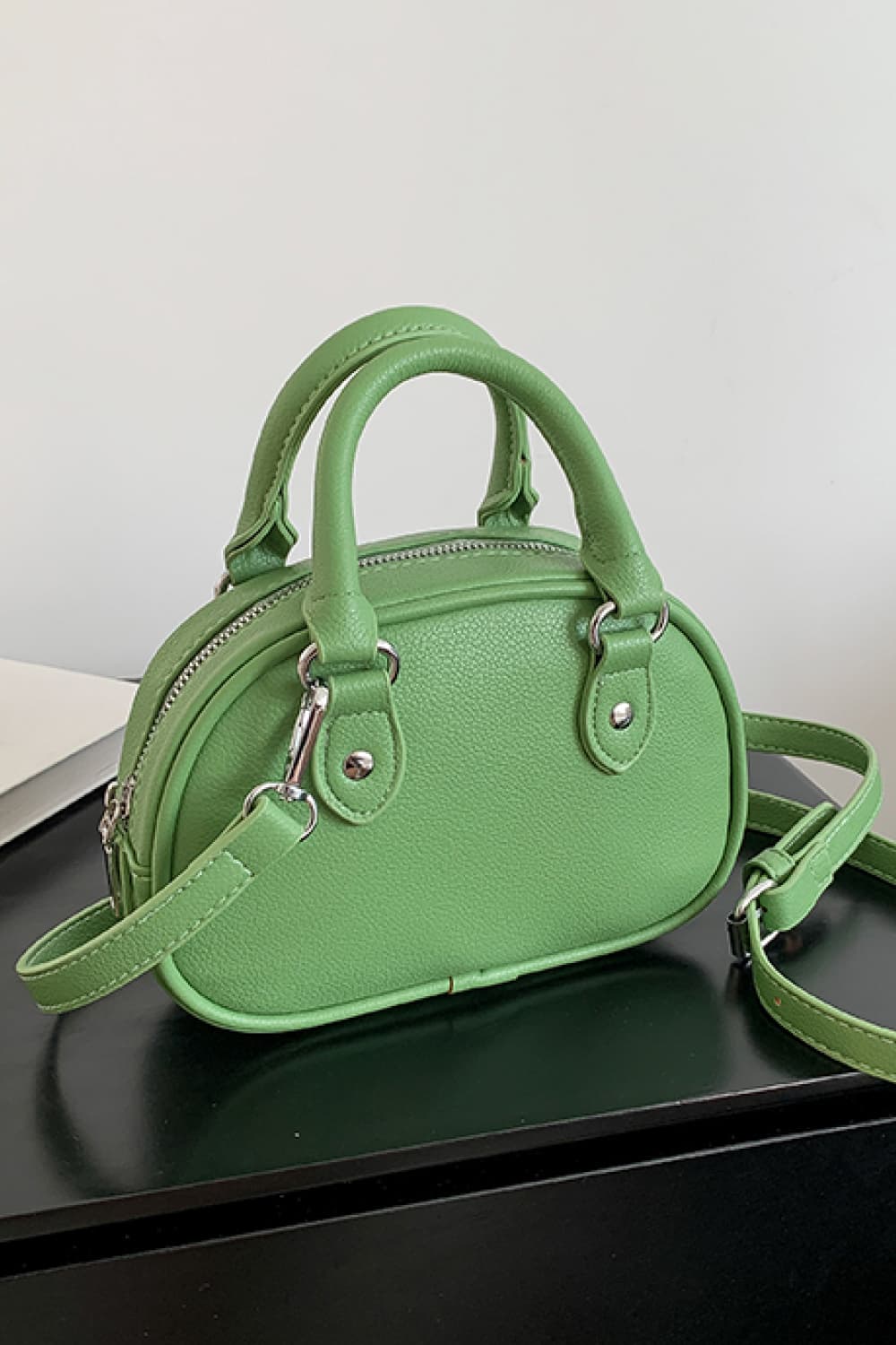 PU Leather Handbag - Premium Handbags from Trendsi - Just $21.99! Shop now at Handbags Specialist Headquarter