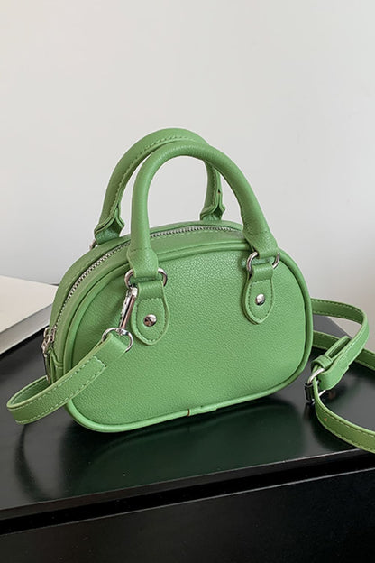 PU Leather Handbag - Premium Handbags from Trendsi - Just $21.99! Shop now at Handbags Specialist Headquarter