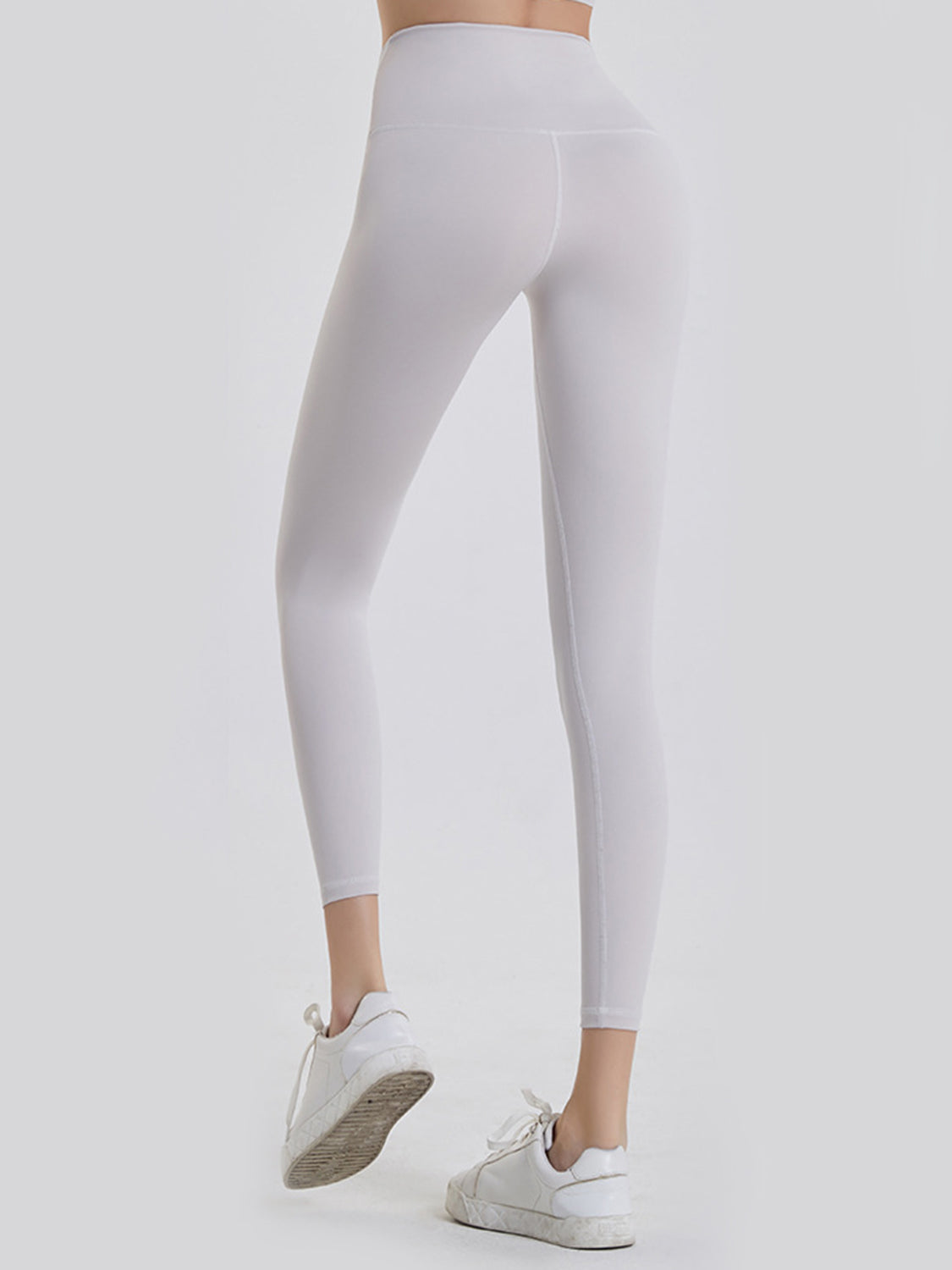 Wide Waistband Sports Leggings - Premium Leggings from Trendsi - Just $52.05! Shop now at Handbags Specialist Headquarter