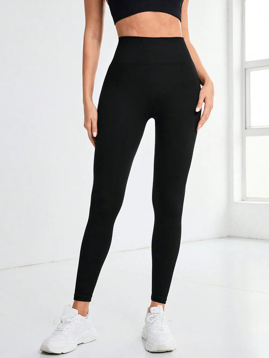 High Waist Active Leggings - Premium Leggings from Trendsi - Just $33.39! Shop now at Handbags Specialist Headquarter