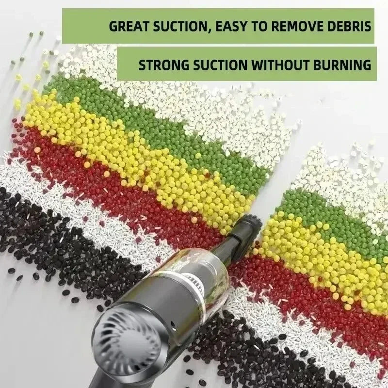 Portable Wireless Car Vacuum Cleaner Wireless Vacuum Cleaner Dual Use for Home and Car 120W High Power Powerful Vacuum Cleaner - Premium  from Stone's Store - Just $25.99! Shop now at Handbags Specialist Headquarter