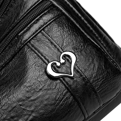 PU Leather Multi-Pockets Crossbody Bag - Premium Crossbody Bag from Trendsi - Just $27.99! Shop now at Handbags Specialist Headquarter