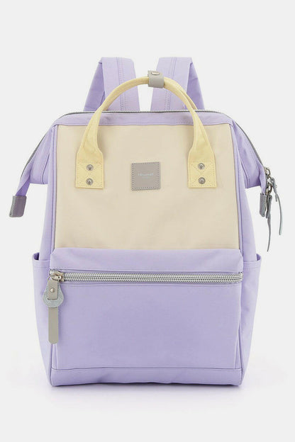 Himawari Water Resistant Canvas Backpack Bag with Side Pockets - Premium Backpack Bags from Trendsi - Just $40.40! Shop now at Handbags Specialist Headquarter