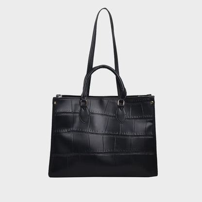 PU Leather Tote Bag - Premium Tote Bag from Trendsi - Just $44.99! Shop now at Handbags Specialist Headquarter