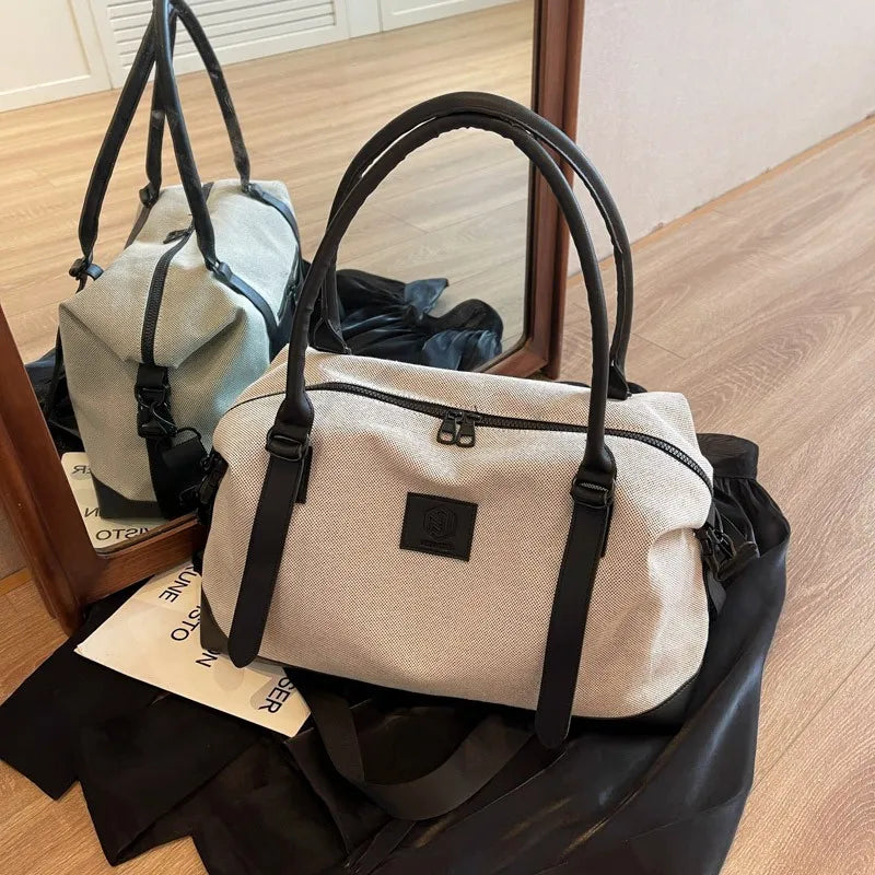 Contrast Travel Bag - Premium travel-bag from Trendsi - Just $44.99! Shop now at Handbags Specialist Headquarter