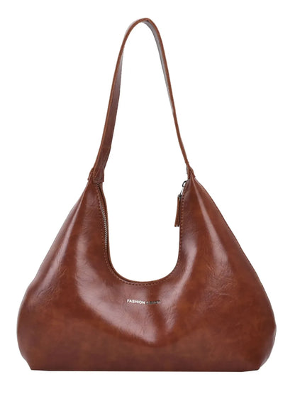Moon Shape Shoulder Bag - Premium Tote Bag from Trendsi - Just $32.99! Shop now at Handbags Specialist Headquarter