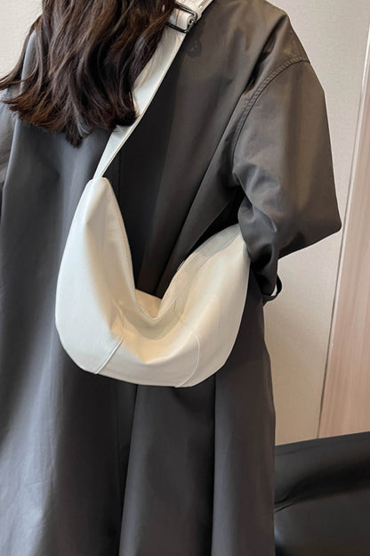 PU Leather Sling Bag - Premium handbags from Trendsi - Just $22.99! Shop now at Handbags Specialist Headquarter