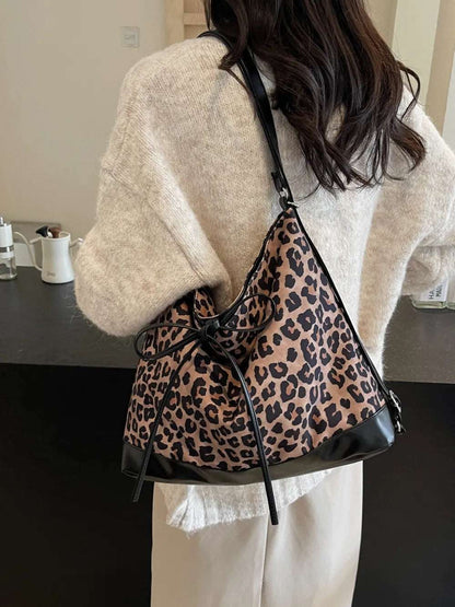 Leopard Dual Purpose Crossbody Bag - Premium Crossbody Bag from Trendsi - Just $19.99! Shop now at Handbags Specialist Headquarter