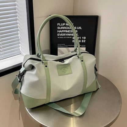 Detachable Crossbody Strap Polyester Travel Bag - Premium travel-bag from Trendsi - Just $44.99! Shop now at Handbags Specialist Headquarter