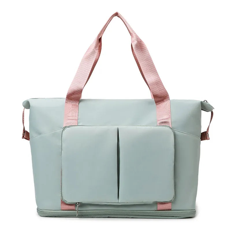 Oxford Cloth Multi Pocket Travel Bag - Premium travel-bag from Trendsi - Just $39.99! Shop now at Handbags Specialist Headquarter