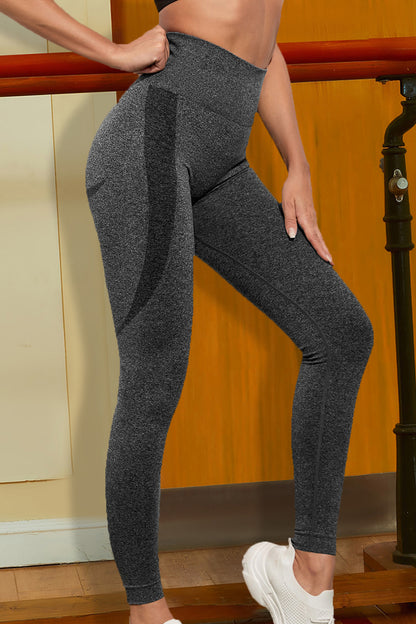 Wide Waistband Sports Leggings - Premium Leggings from Trendsi - Just $34.53! Shop now at Handbags Specialist Headquarter