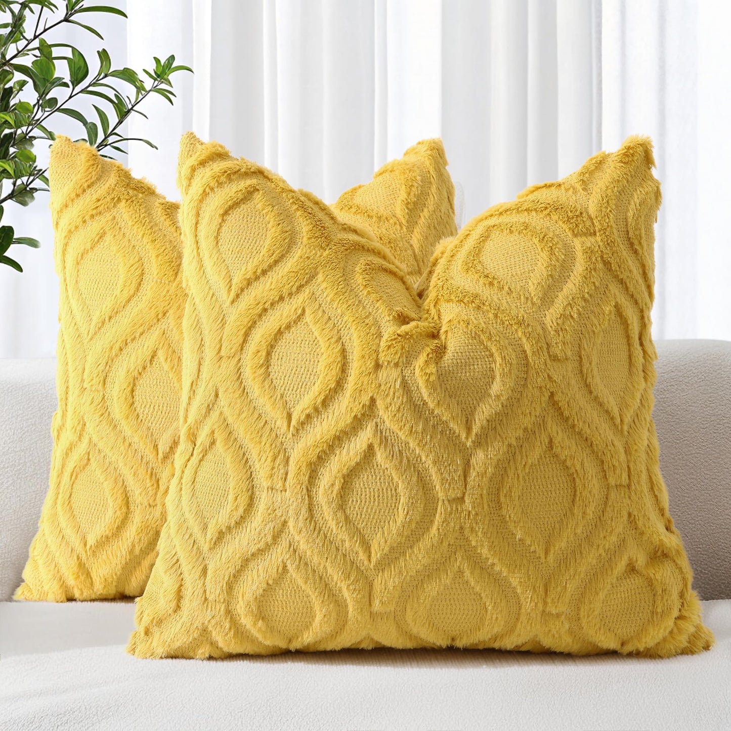 Farmhouse Faux Wool Pillow Covers - Handbags Specialist Headquarter