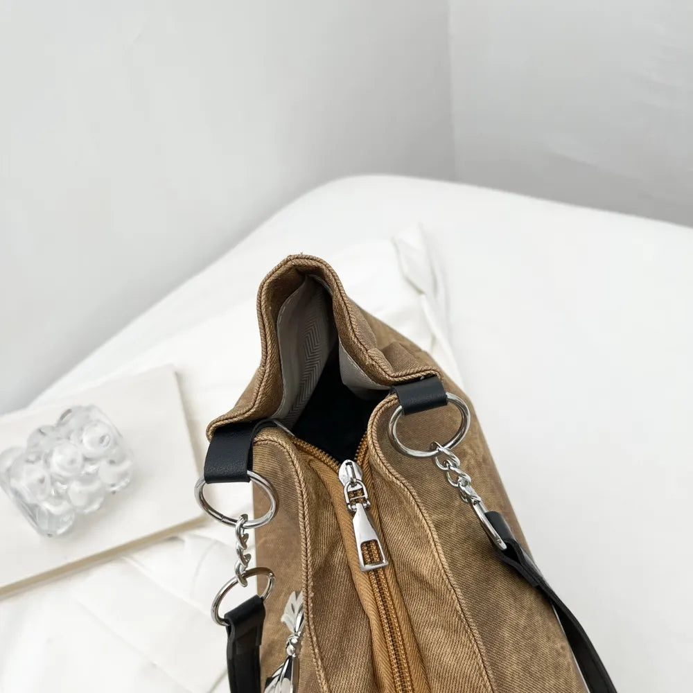 Bow Polyester Medium Tote Bag - Premium Tote Bag from Trendsi - Just $39.99! Shop now at Handbags Specialist Headquarter