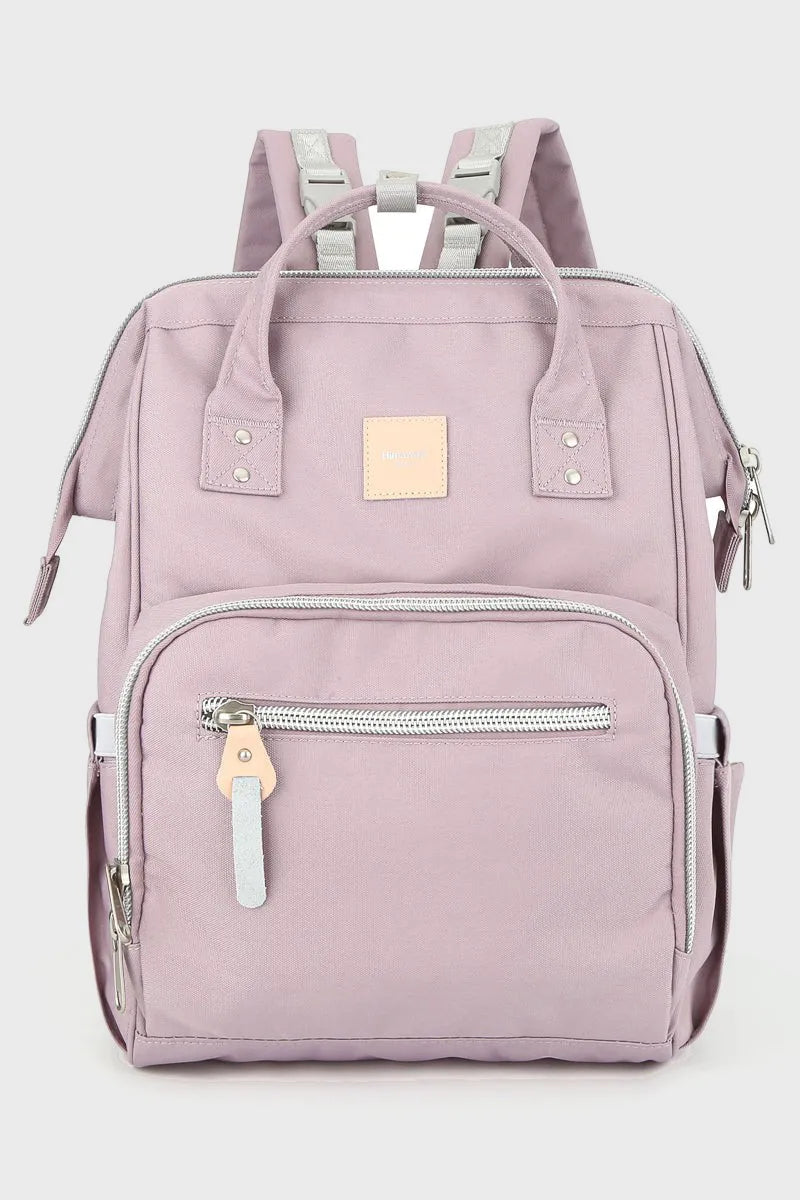 Himawari Waterproof Canvas Backpack Bag with Side Pockets - Premium Backpack Bags from Trendsi - Just $43.99! Shop now at Handbags Specialist Headquarter
