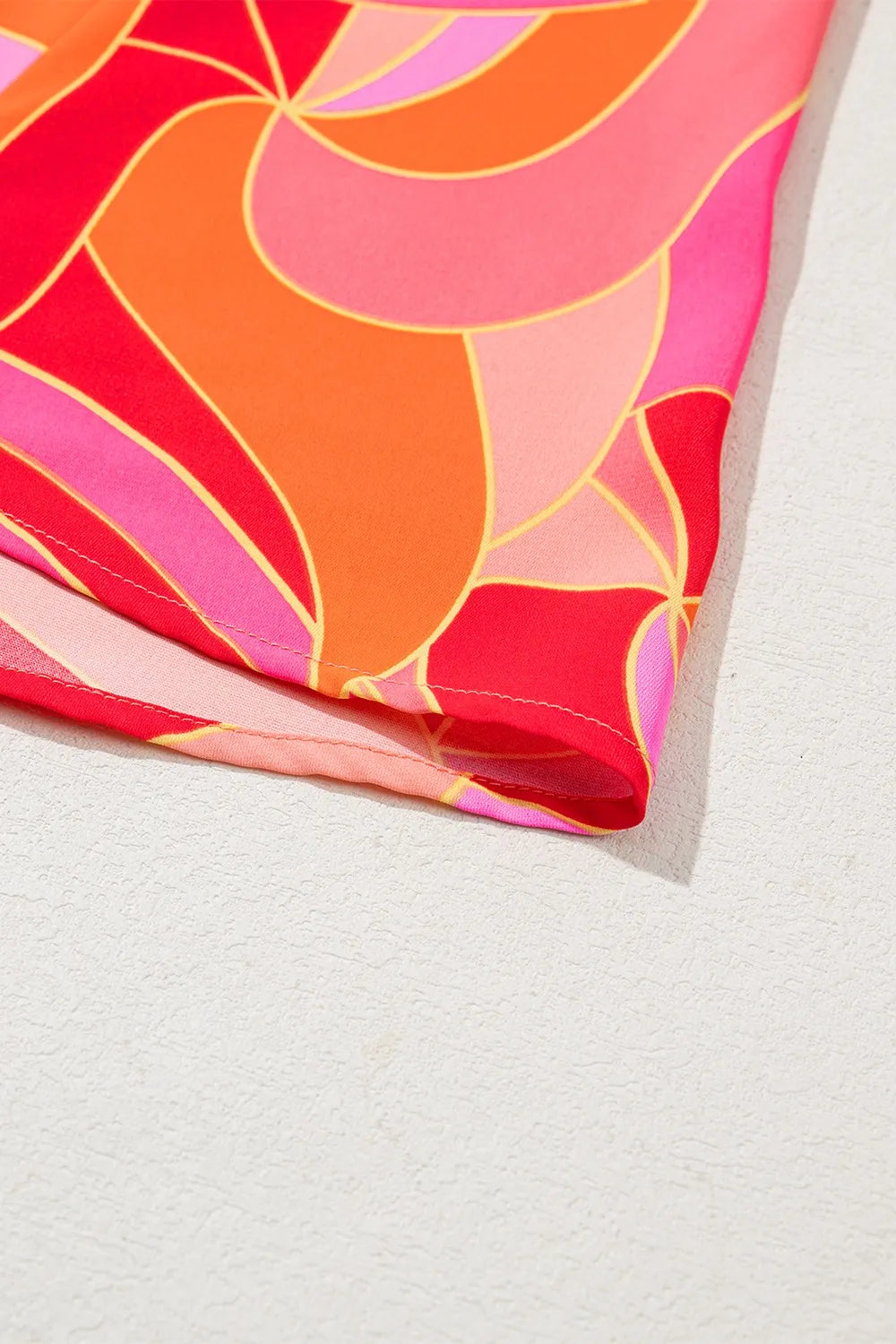 Contrast Grecian Neck Maxi Dress - Premium Maxi Dress from Trendsi - Just $46.99! Shop now at Handbags Specialist Headquarter