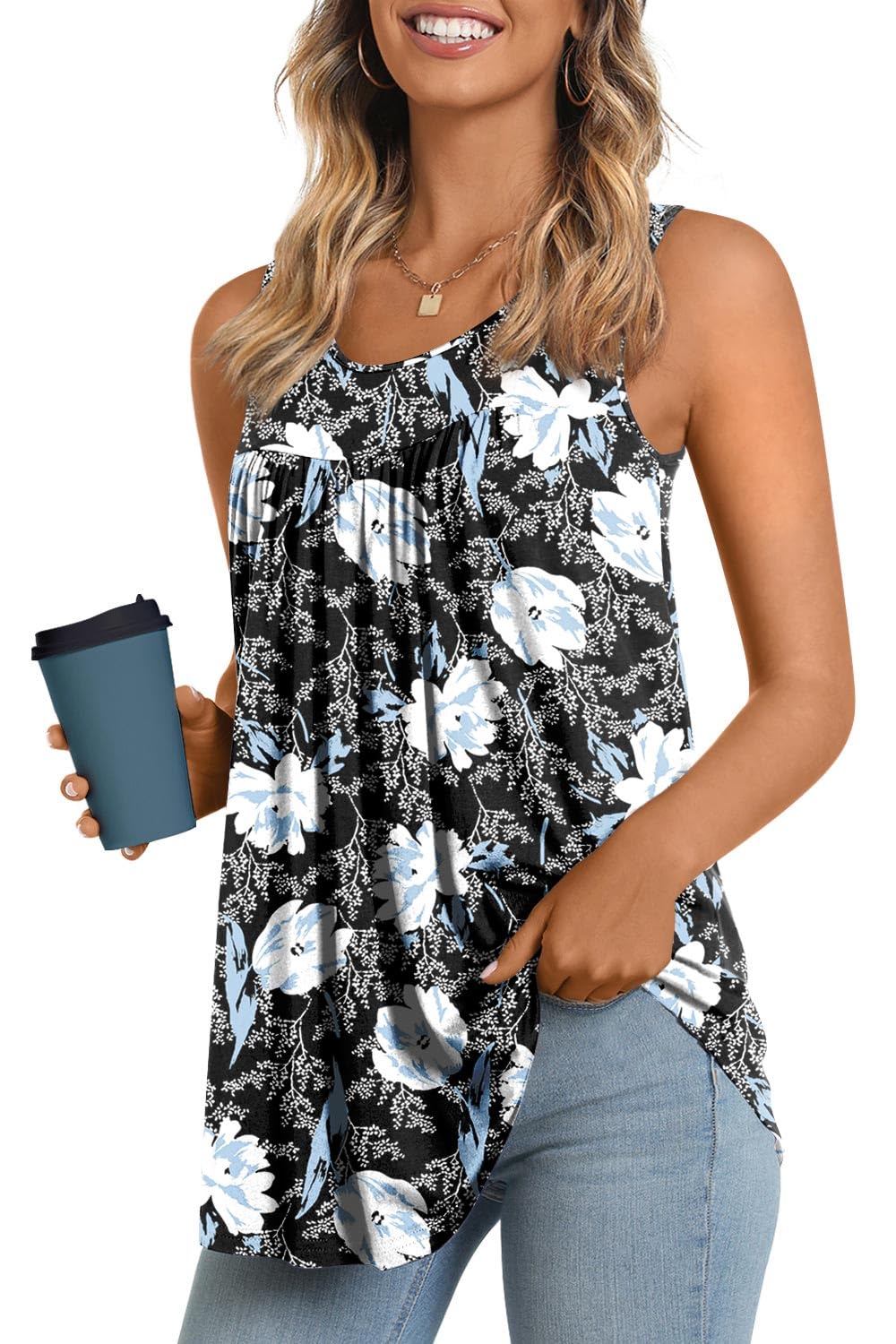 Longyuan Summer Sleeveless Tunics for Women - Handbags Specialist Headquarter