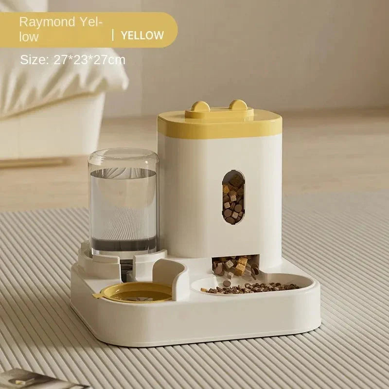 Pet Auto Feeder Water Fountain - Premium Decor from Shop1104693174 Store - Just $39.99! Shop now at Handbags Specialist Headquarter