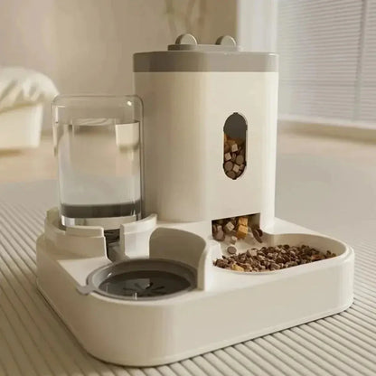 Pet Auto Feeder Water Fountain - Premium Decor from Shop1104693174 Store - Just $39.99! Shop now at Handbags Specialist Headquarter