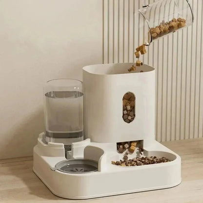 Pet Auto Feeder Water Fountain - Premium Decor from Shop1104693174 Store - Just $39.99! Shop now at Handbags Specialist Headquarter