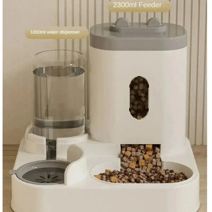Pet Auto Feeder Water Fountain - Premium Decor from Shop1104693174 Store - Just $39.99! Shop now at Handbags Specialist Headquarter