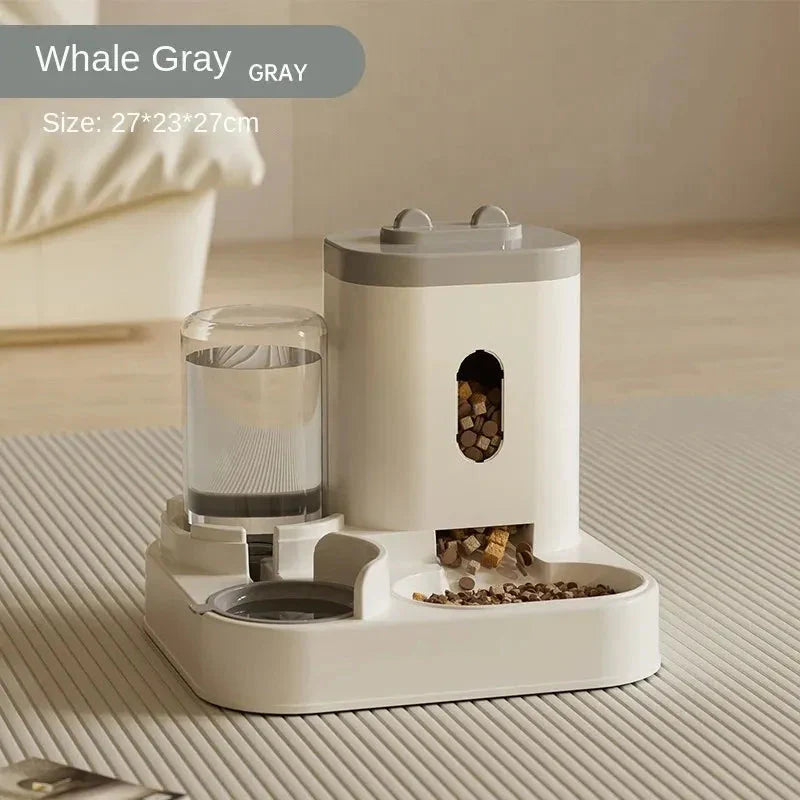 Pet Auto Feeder Water Fountain - Premium Decor from Shop1104693174 Store - Just $39.99! Shop now at Handbags Specialist Headquarter
