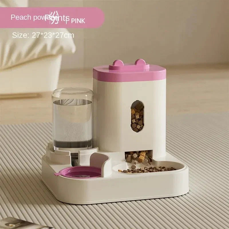 Pet Auto Feeder Water Fountain - Premium Decor from Shop1104693174 Store - Just $39.99! Shop now at Handbags Specialist Headquarter