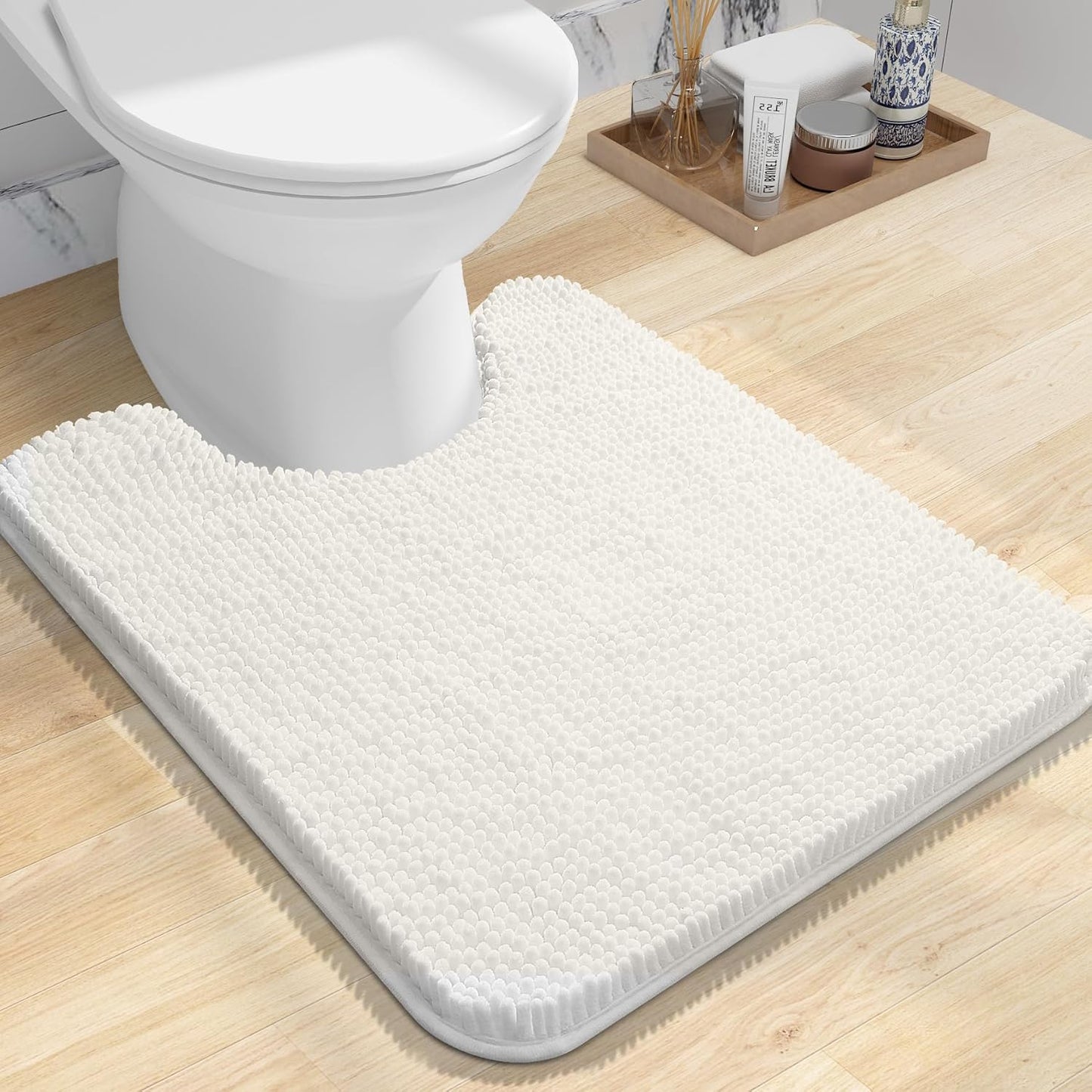 OLANLY Luxe Chenille Bath Mat - Quick Dry & Soft - Handbags Specialist Headquarter