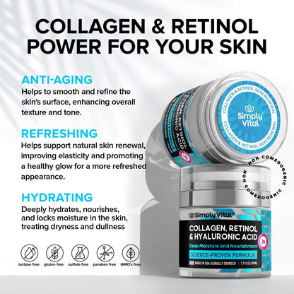 Vital Retinol Collagen Cream - Handbags Specialist Headquarter