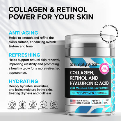Vital Retinol Collagen Cream - Handbags Specialist Headquarter